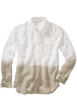 Farbbad-Leinenhemd -Kleidung Verkauf EC10 4364 FA 1