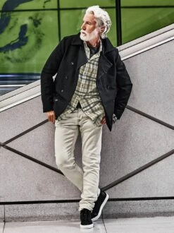 Stadtbahn-Flanellhemd -Kleidung Verkauf EC10 4468 DE