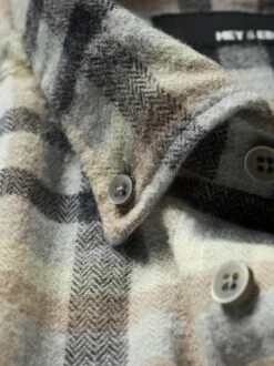 Stadtbahn-Flanellhemd -Kleidung Verkauf EC10 4468 DG