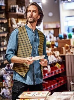 Viel-Flachs-Jeanshemd -Kleidung Verkauf EC10 4927 DC