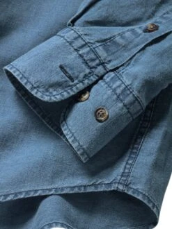 Viel-Flachs-Jeanshemd -Kleidung Verkauf EC10 4927 DI