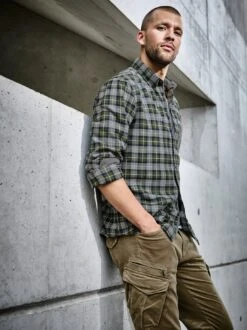 Derbes Flanellhemd -Kleidung Verkauf EC10 6101 DF