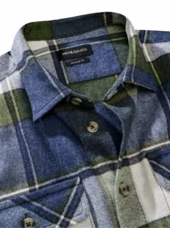 Unzimperliches Flanellhemd -Kleidung Verkauf EC10 6152 DG 1