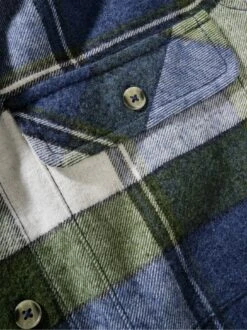 Unzimperliches Flanellhemd -Kleidung Verkauf EC10 6152 DJ