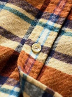 Entschleunigtes Flanellhemd -Kleidung Verkauf EC10 6555 DI