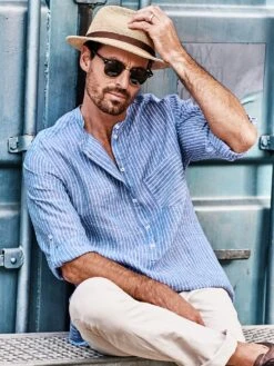 Fischerhemd -Kleidung Verkauf EC10 7078 DD