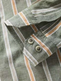 Ausgeglichenes Leinenhemd -Kleidung Verkauf EC10 7372 DH