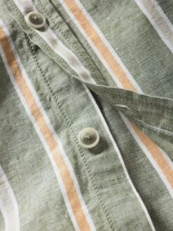 Ausgeglichenes Leinenhemd -Kleidung Verkauf EC10 7372 DI