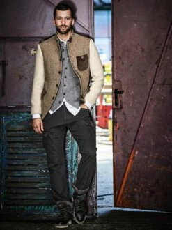 Piping-Hemd Slim Fit -Kleidung Verkauf EC10 7373 DB 1