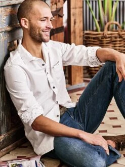 Leinenhemd Formentera 26 Leinenhemd Formentera -Kleidung Verkauf EC10 7640 DE 1