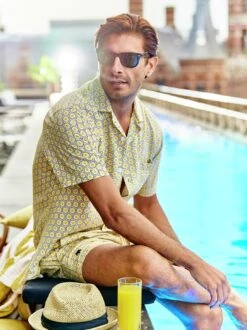 Waben-Badeshorts 19 Waben-Badeshorts -Kleidung Verkauf EC22 6002 DF 1