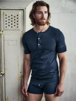 Good-Originals-Henley-T-Shirt -Kleidung Verkauf EC22 7023 DF