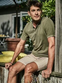 Lust-auf-Luft-Leinenpolo -Kleidung Verkauf EC23 6480 DF