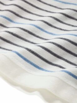 Halbstreifen-Strickpolo -Kleidung Verkauf EC23 6520 DI