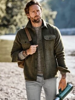 Tweed-Pullover -Kleidung Verkauf EC23 7461 DE