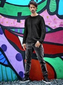 Schmirgel-Pullover -Kleidung Verkauf EC23 7518 DF