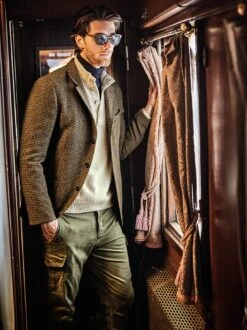 Recycled Cashmere-Troyer -Kleidung Verkauf EC23 7571 DC