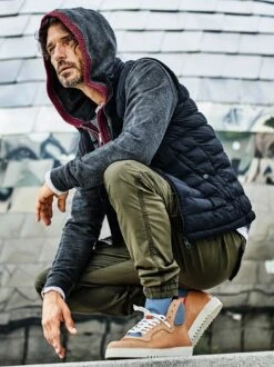 Nicht-linearer Sweathoodie -Kleidung Verkauf EC23 7582 DF