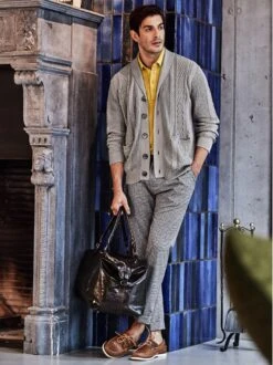 Urahnen-Strickjacke -Kleidung Verkauf EC23 7656 DF