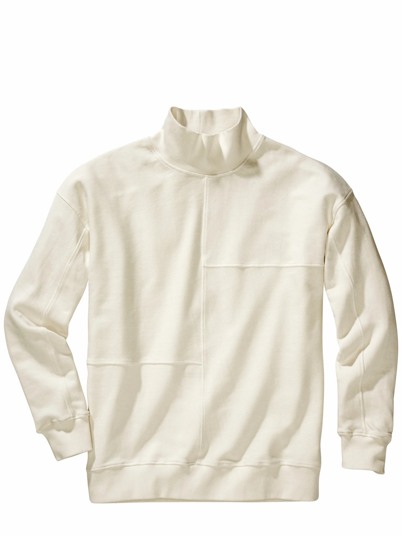 Blocksatz-Sweatshirt 1 Blocksatz-Sweatshirt