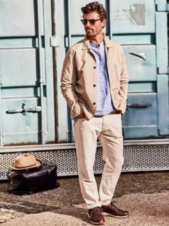 Leinen Five Pocket -Kleidung Verkauf EC24 4351 DE 1