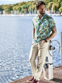 Leinen Five Pocket -Kleidung Verkauf EC24 4351 DF 1