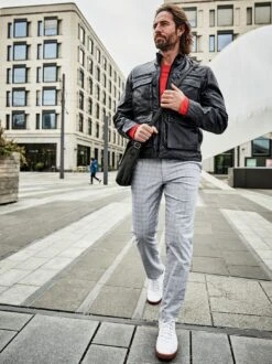 Glencheck-Chino 15 Glencheck-Chino -Kleidung Verkauf EC24 6144 DD