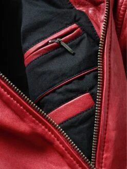 Scuderia-Lederjacke -Kleidung Verkauf EC24 6303 DI 1