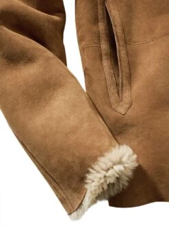 Irische Lammfelljacke -Kleidung Verkauf EC24 6304 DI