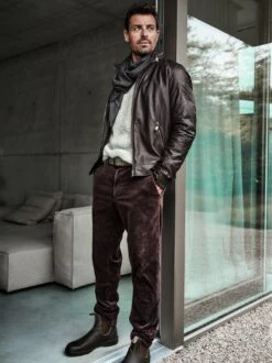 Exklusiver Lederblouson 28 Exklusiver Lederblouson -Kleidung Verkauf EC24 6312 DD 1