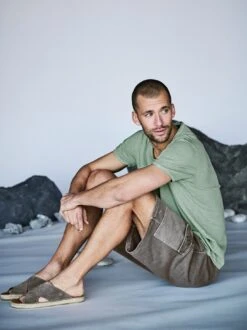 Erdverbundene Shorts -Kleidung Verkauf EC24 6343 DF