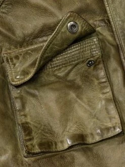 Pionier-Lederjacke -Kleidung Verkauf EC24 6507 DH