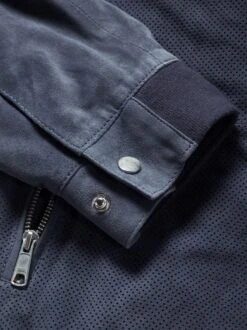 Perforierter Lederblouson -Kleidung Verkauf EC24 6517 DH