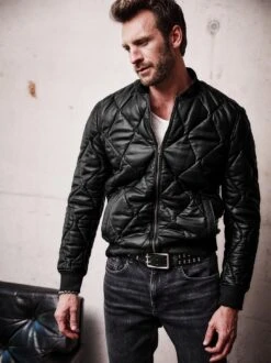 Understatement-Lederjacke -Kleidung Verkauf EC24 6606 DF