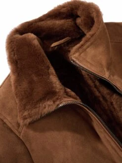 Lammfell-Blouson -Kleidung Verkauf EC24 6609 DG