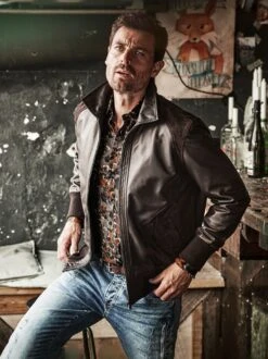 Lederjacke Pub -Kleidung Verkauf EC24 6611 DC 1