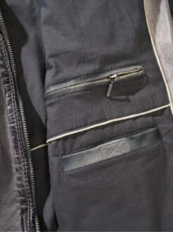 Lichteffekt-Lederjacke -Kleidung Verkauf EC24 6612 DI