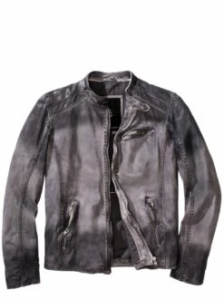 Lichteffekt-Lederjacke -Kleidung Verkauf EC24 6612 FA 1