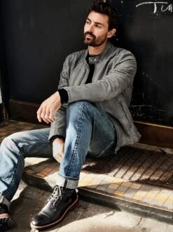 Regelbruch-Lederjacke -Kleidung Verkauf EC24 6614 DF