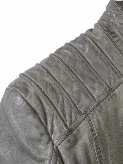 Regelbruch-Lederjacke -Kleidung Verkauf EC24 6614 DH