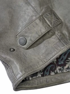 Regelbruch-Lederjacke -Kleidung Verkauf EC24 6614 DK