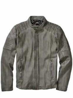 Regelbruch-Lederjacke -Kleidung Verkauf EC24 6614 FA