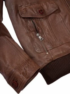 Auf-Achse-Lederjacke -Kleidung Verkauf EC24 6679 DH