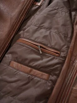 Auf-Achse-Lederjacke -Kleidung Verkauf EC24 6679 DJ 1