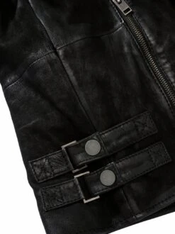 Gewaschene Bikerjacke -Kleidung Verkauf EC24 6680 DH 1