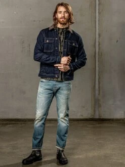 Tiefgründige Jeansjacke 15 Tiefgründige Jeansjacke -Kleidung Verkauf EC24 6684 DD