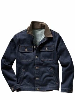 Tiefgründige Jeansjacke 21 Tiefgründige Jeansjacke -Kleidung Verkauf EC24 6684 FA 1