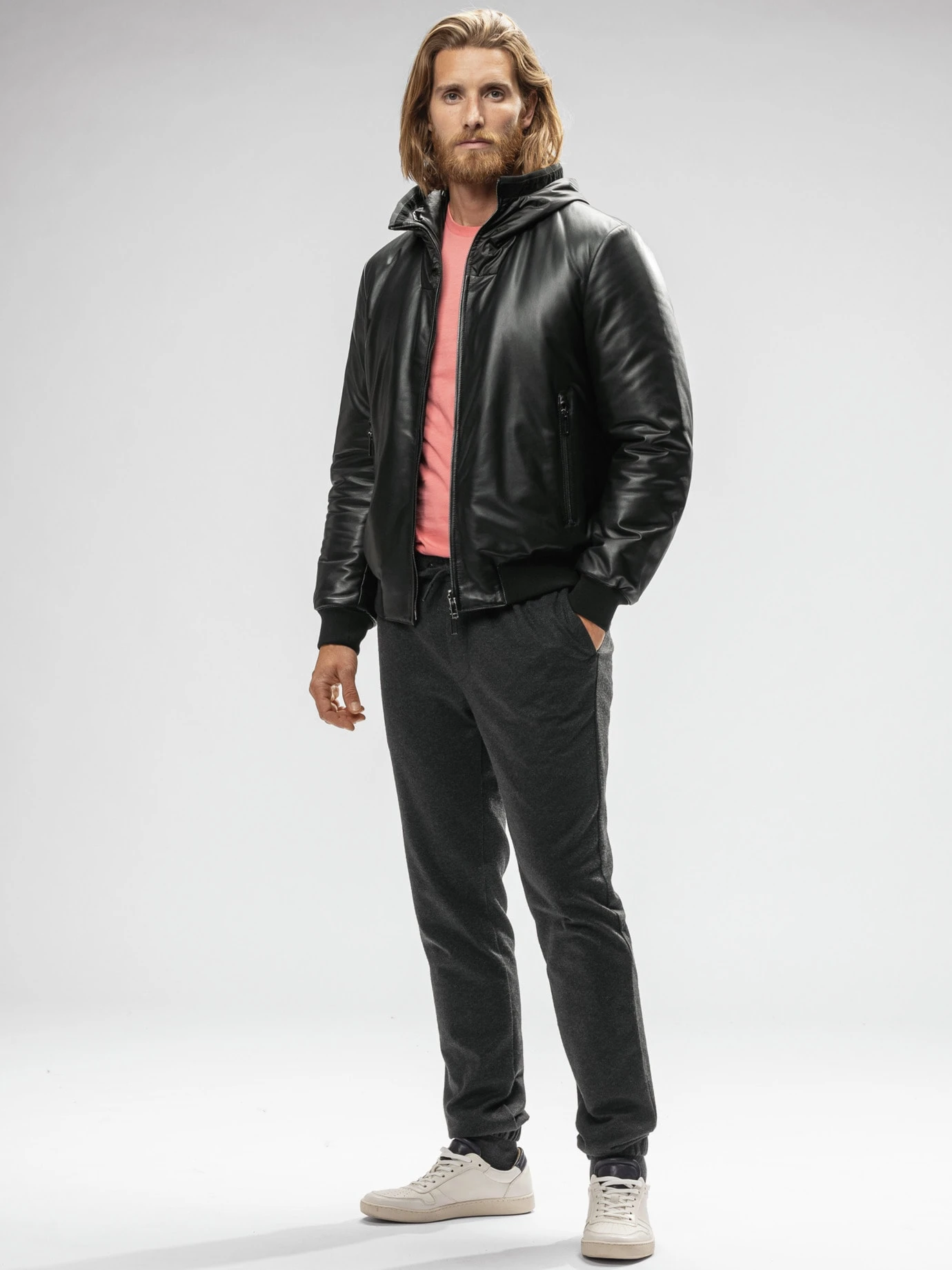 Zwei-Seiten-Lederjacke 3 Zwei-Seiten-Lederjacke – Bild 3