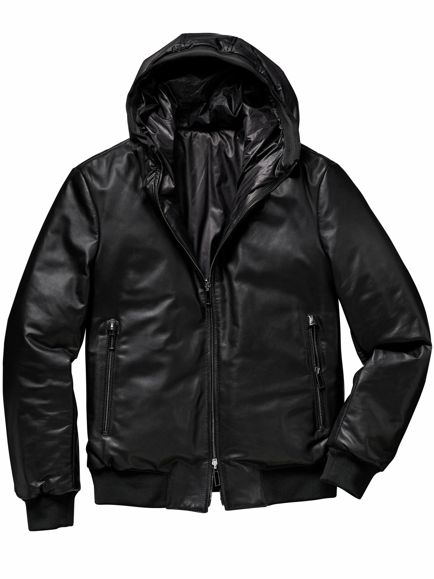 Zwei-Seiten-Lederjacke 1 Zwei-Seiten-Lederjacke