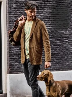 Boheme-Ledersakko -Kleidung Verkauf EC24 6815 DF 1